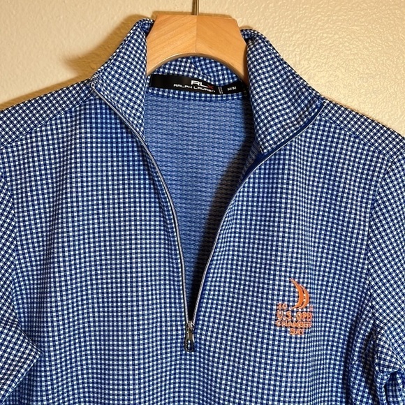 Rlx Ralph Lauren Checkered 2015 US Open Chambers Bay Shirt - Picture 3 of 9